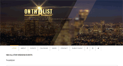 Desktop Screenshot of onthalist.com